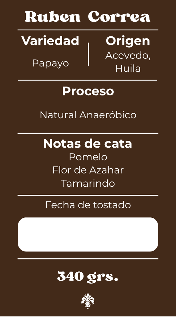 Bolsa Café - Rubén Correa