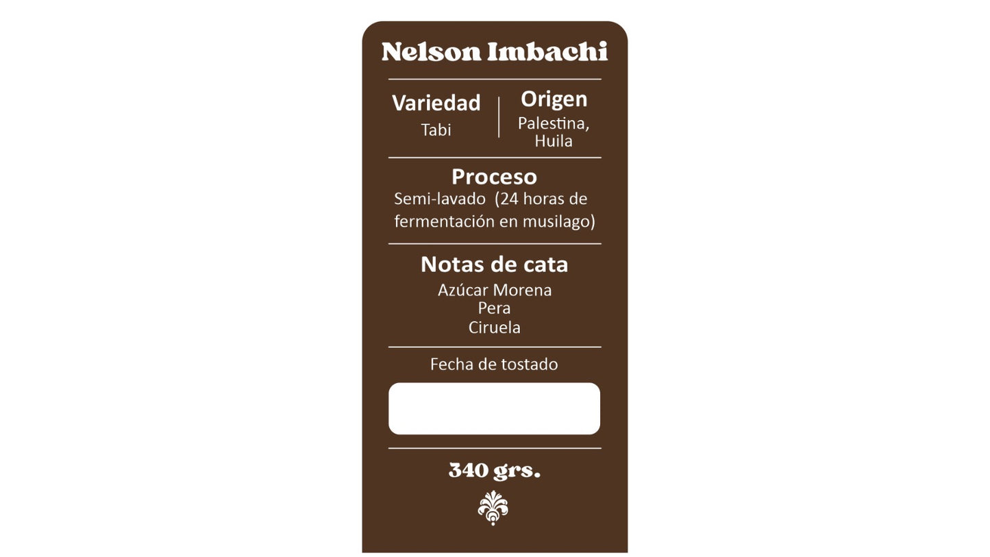 Bolsa Cafe - Nelson Imbachi