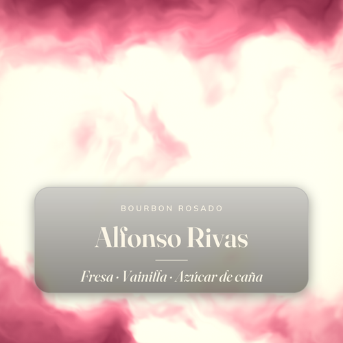Alfonso Rivas — notas de cata: Fresa, Vainilla, Azúcar de caña