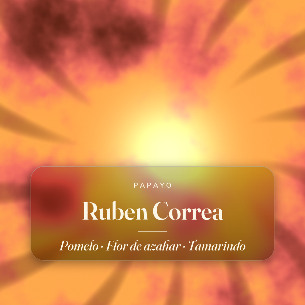 Rubén Correa — notas de cata: Pomelo, Flor de azahar, Tamarindo